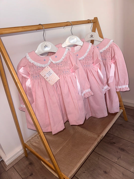 BEAU KiD soft smock dress - pink