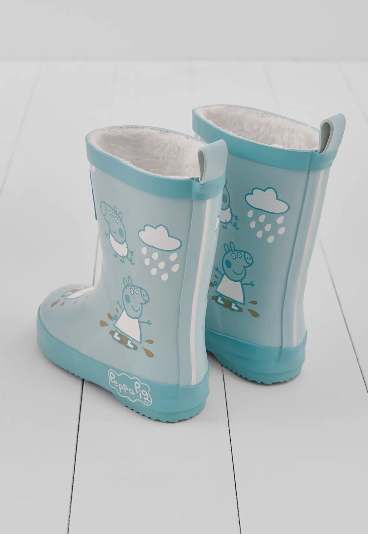 Peppa pig colour changing wellies - Blue