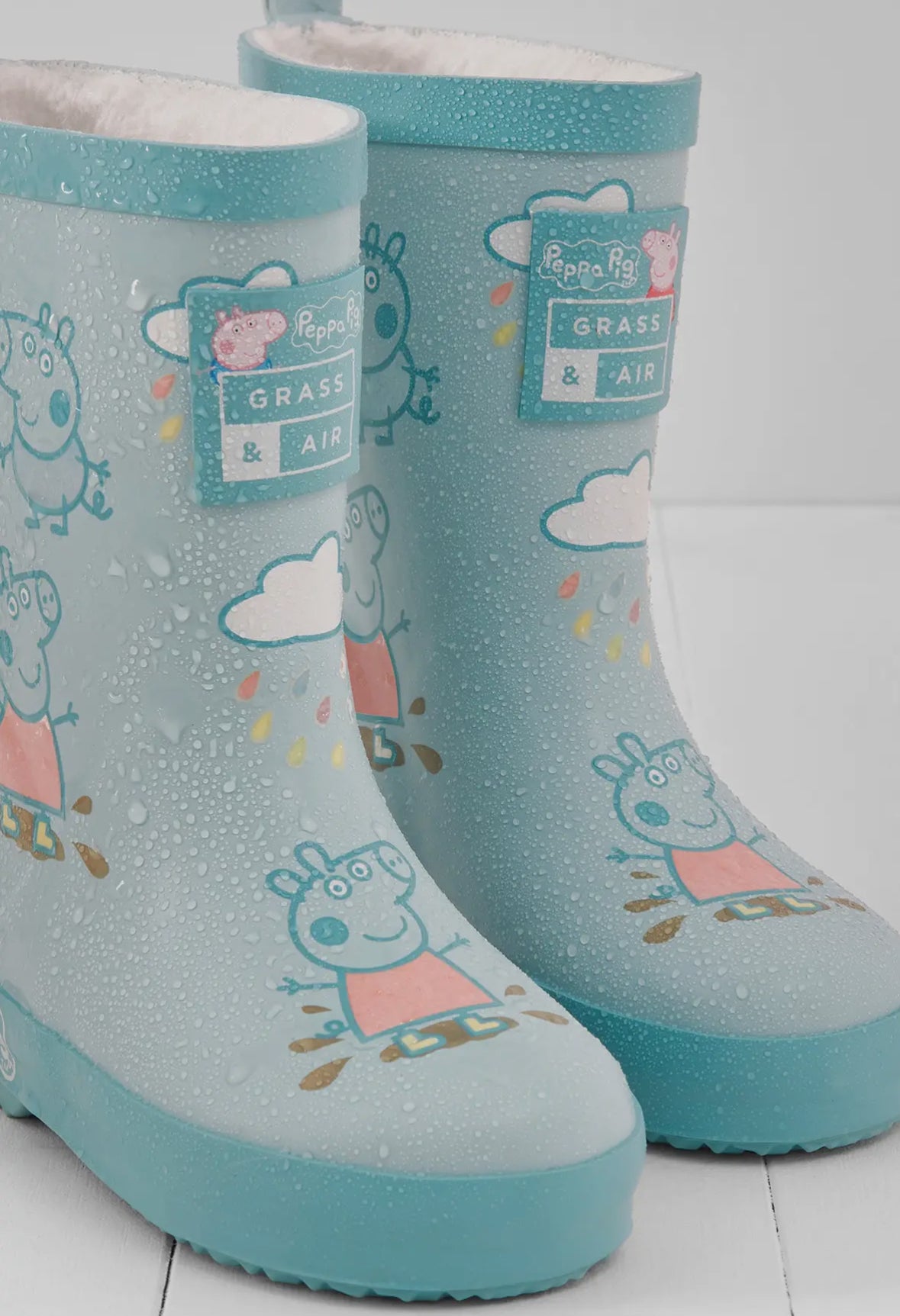 Peppa pig colour changing wellies - Blue